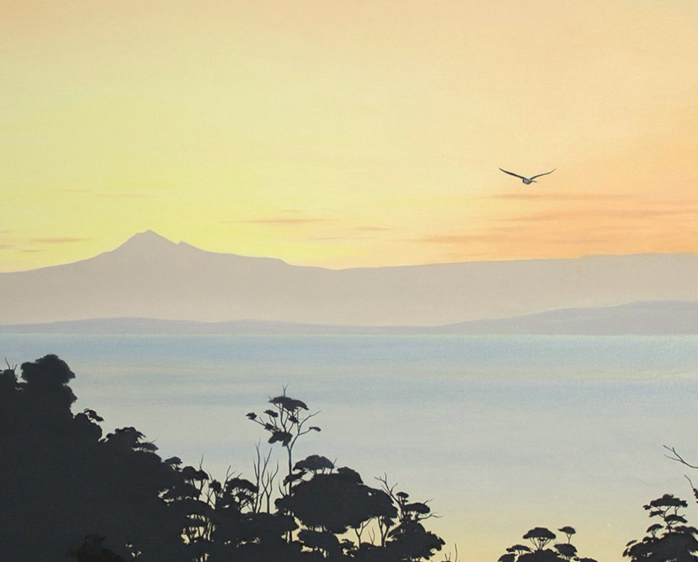 Adamsons Peak Sunset, Tasmania